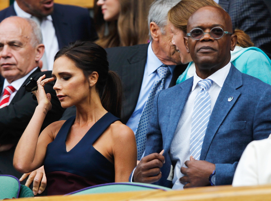 Victoria Beckham, Samuel L Jackson Victoria Beckham, Samuel L Jackson